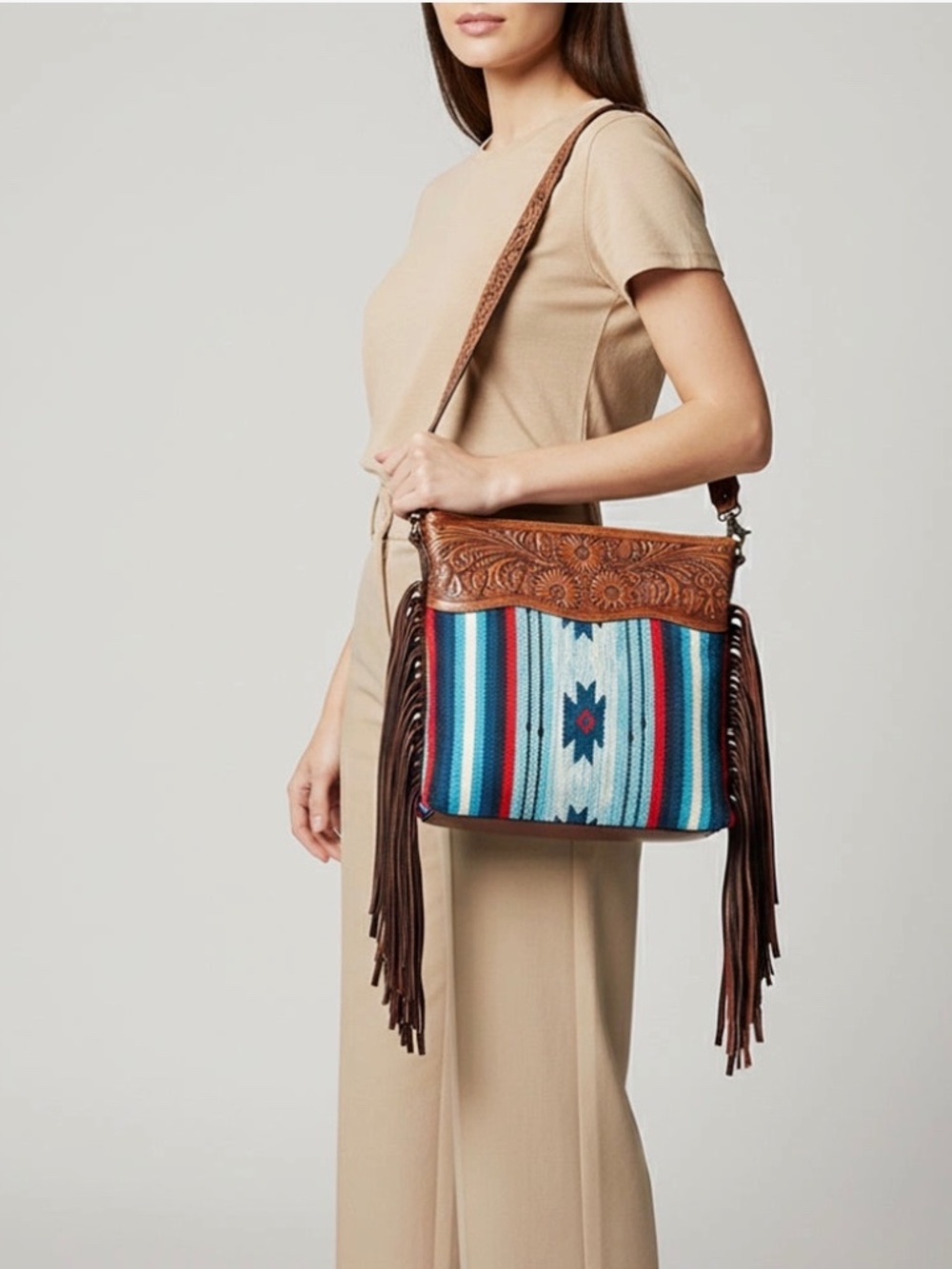 American Darling Crossbody Genuine Western Leather Women Bag